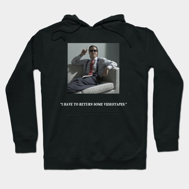 Patrick Bateman American Psycho 2 Hoodie by Visionary Canvas